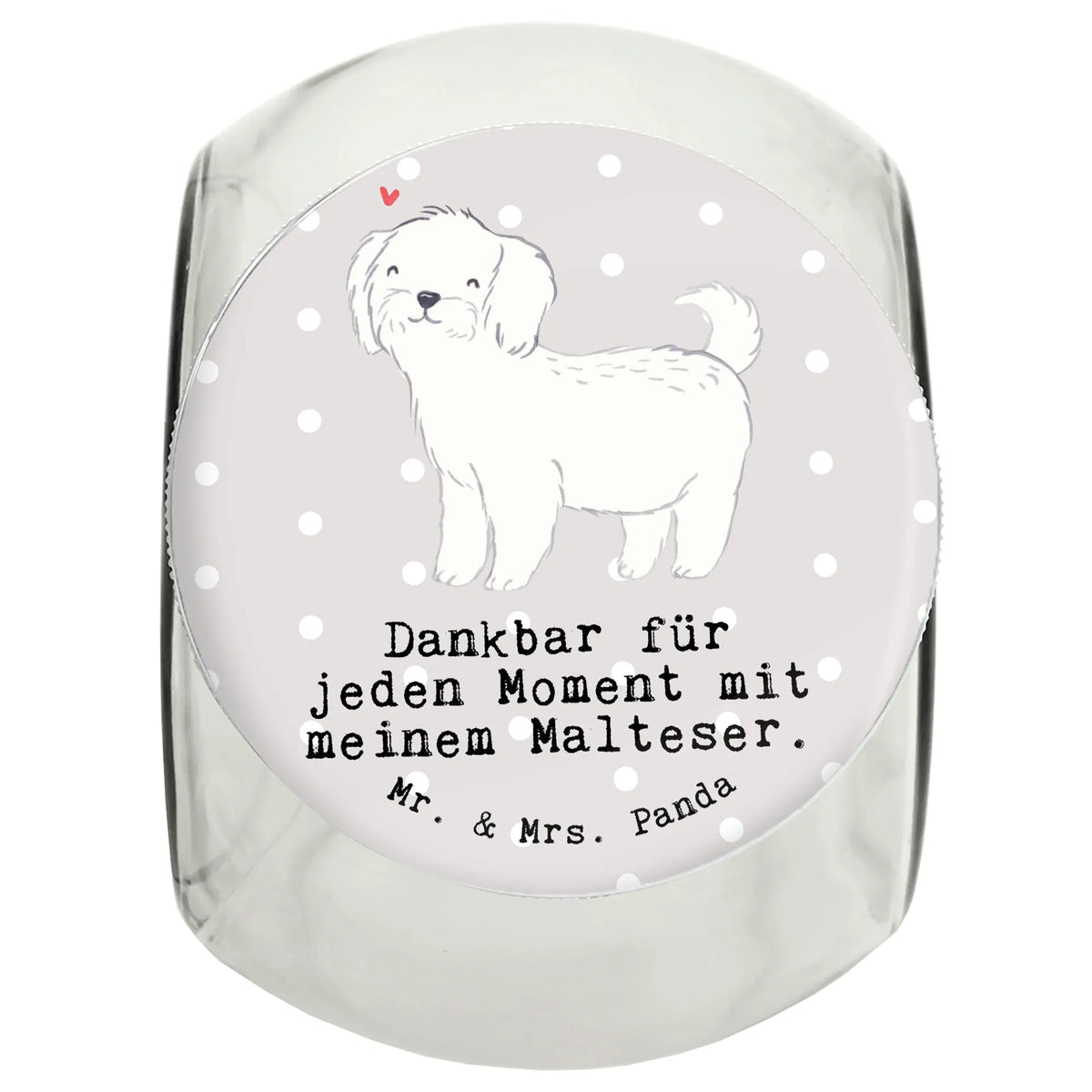 Treat Jar Maltese Moment gift, puppy, giving, animal lover, dog breed, purebred dog, dog owner