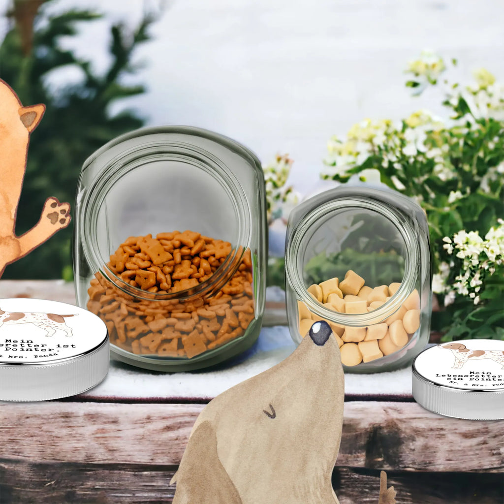 Treat Jar Pointer Lifesaver Leckerli Glas, Leckerli Glas Hund, Leckerli Glas Katze, Leckerli Dose, Hundeleckerlies Behälter, Welpe, Hunderasse, Hundebesitzer, Schenken, Geschenk, Rassehund, Tierfreund, Hund, English Pointer, Pointer