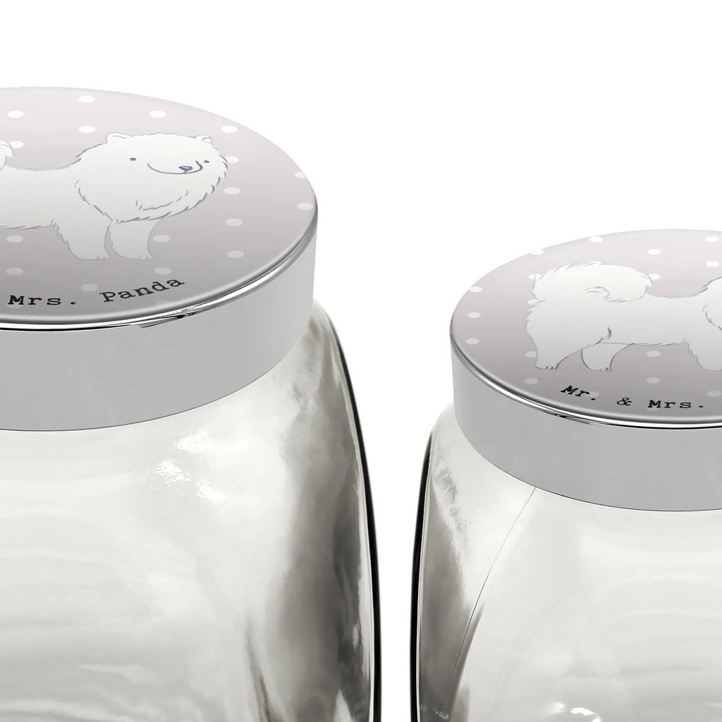 Leckerli Glas Samojede Lebensretter Leckerli Dose, Leckerli Glas Hund, Leckerli Glas Katze, Leckerli Glas, Hundeleckerlies Behälter, Welpe, Hunderasse, Hundebesitzer, Schenken, Geschenk, Rassehund, Tierfreund, Hund, Samojedenhund, Samojede, Samojedenspitz