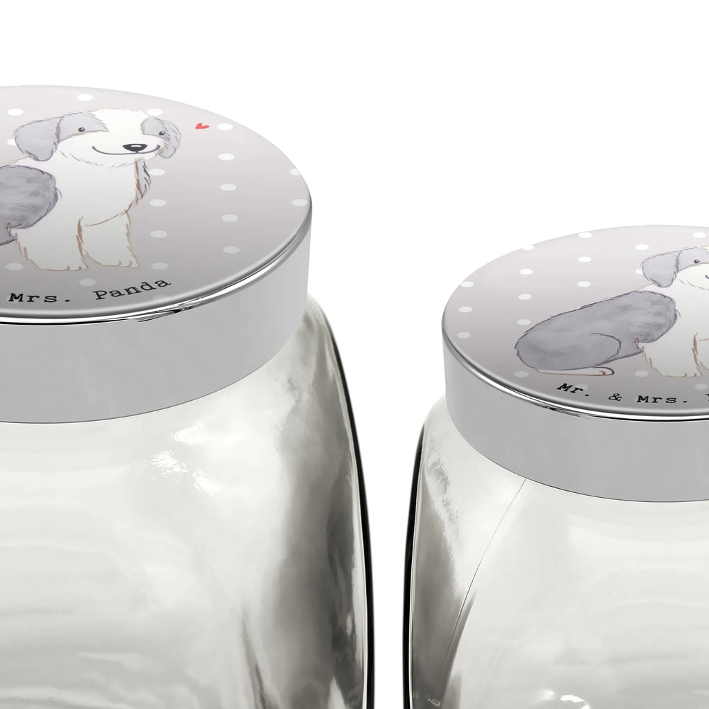 Treat Jar Bearded Collie Lifesaver Leckerli Glas, Leckerli Glas Katze, Leckerli Glas Hund, Leckerli Dose, Hundeleckerlies Behälter, Hund, Hunderasse, Rassehund, Hundebesitzer, Geschenk, Tierfreund, Schenken, Welpe, Bearded Collie, britischer Hütehund