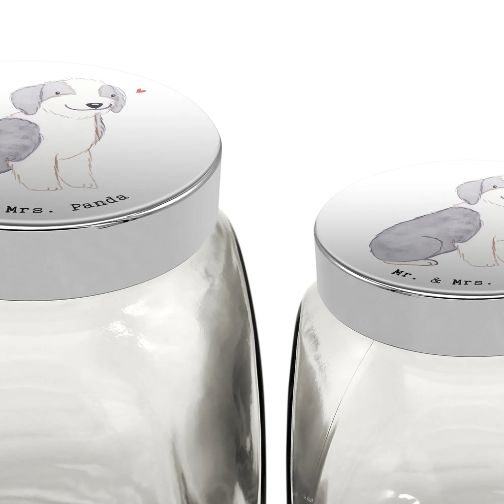 Treat Jar Bearded Collie Lifesaver Leckerli Glas, Leckerli Glas Katze, Leckerli Glas Hund, Leckerli Dose, Hundeleckerlies Behälter, Hund, Hunderasse, Rassehund, Hundebesitzer, Geschenk, Tierfreund, Schenken, Welpe, Bearded Collie, britischer Hütehund