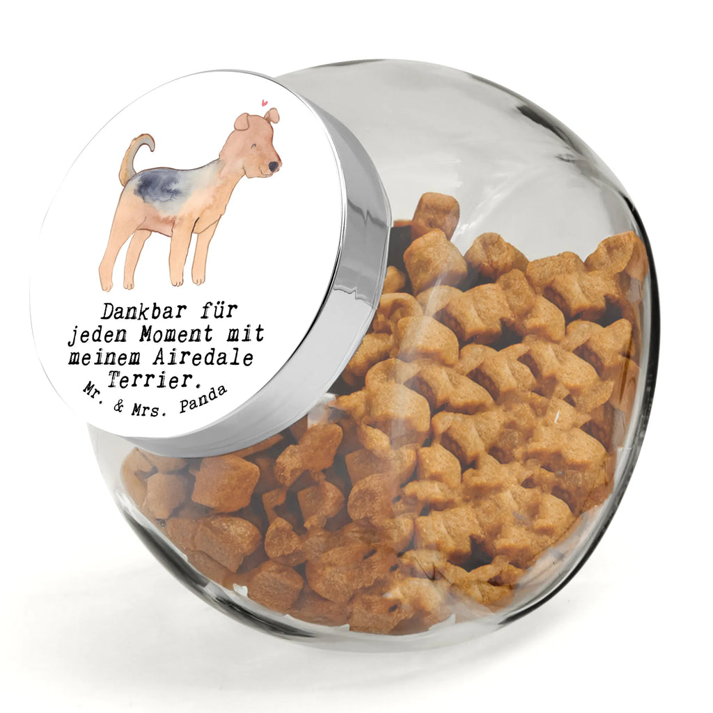 Leckerli Glas Airedale Terrier Moment Leckerli Glas, Leckerli Glas Katze, Hundeleckerlies Behälter, Leckerli Dose, Leckerli Glas Hund, Welpe, Hunderasse, Hundebesitzer, Schenken, Geschenk, Rassehund, Tierfreund, Hund, Airedale Terrier