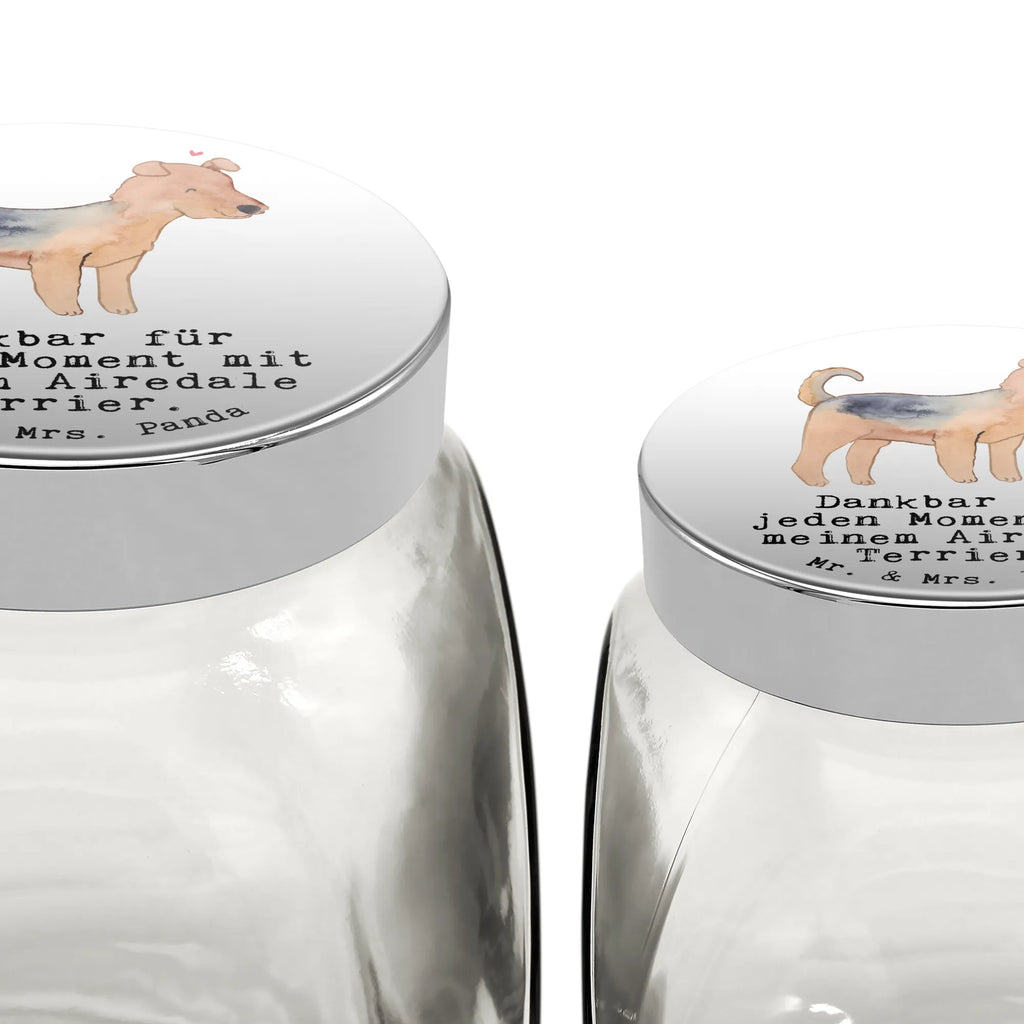 Leckerli Glas Airedale Terrier Moment Leckerli Glas, Leckerli Glas Katze, Hundeleckerlies Behälter, Leckerli Dose, Leckerli Glas Hund, Welpe, Hunderasse, Hundebesitzer, Schenken, Geschenk, Rassehund, Tierfreund, Hund, Airedale Terrier