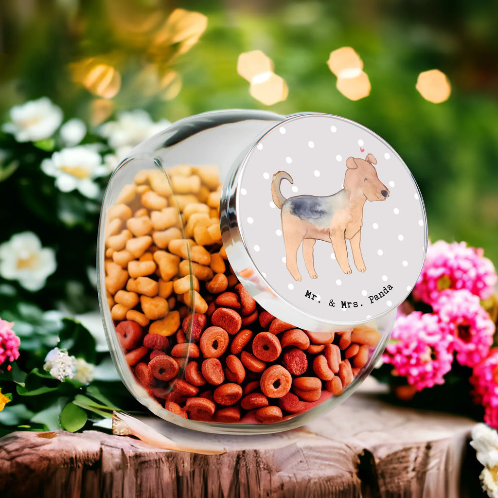 Leckerli Glas Airedale Terrier Moment Leckerli Glas, Leckerli Glas Katze, Hundeleckerlies Behälter, Leckerli Dose, Leckerli Glas Hund, Welpe, Hunderasse, Hundebesitzer, Schenken, Geschenk, Rassehund, Tierfreund, Hund, Airedale Terrier