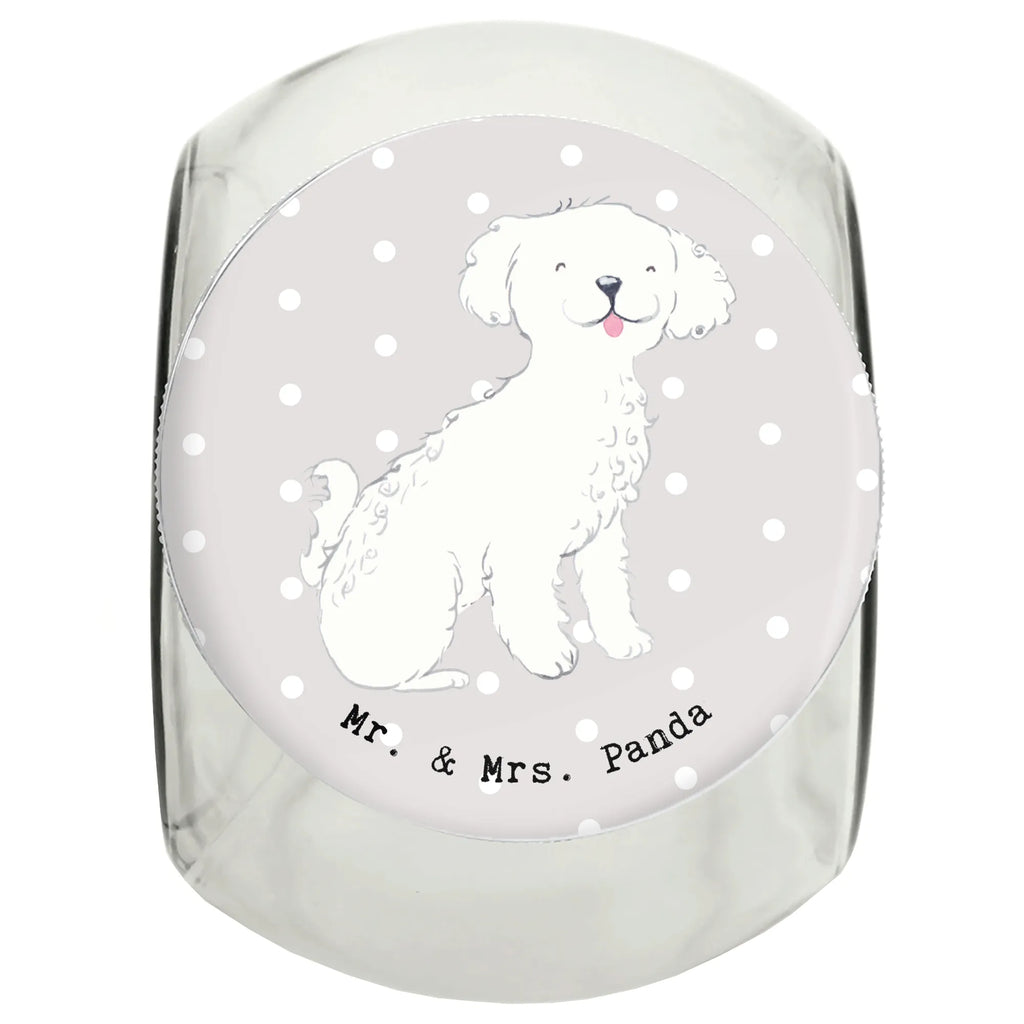 Treat Jar Bichon Frise Lifesaver Dog, dog breed, purebred dog, dog owner, gift, animal lover, giving, puppy