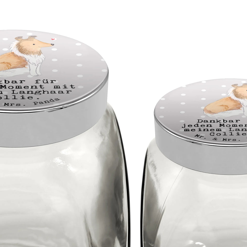 Treat Jar Long-haired Collie Moment Dog, dog breed, purebred dog, dog owner, gift, animal lover, giving, puppy