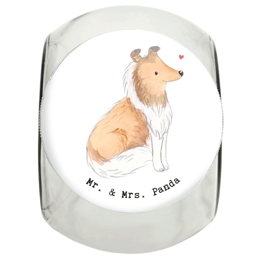 Treat Jar Long-haired Collie Moment Dog, dog breed, purebred dog, dog owner, gift, animal lover, giving, puppy