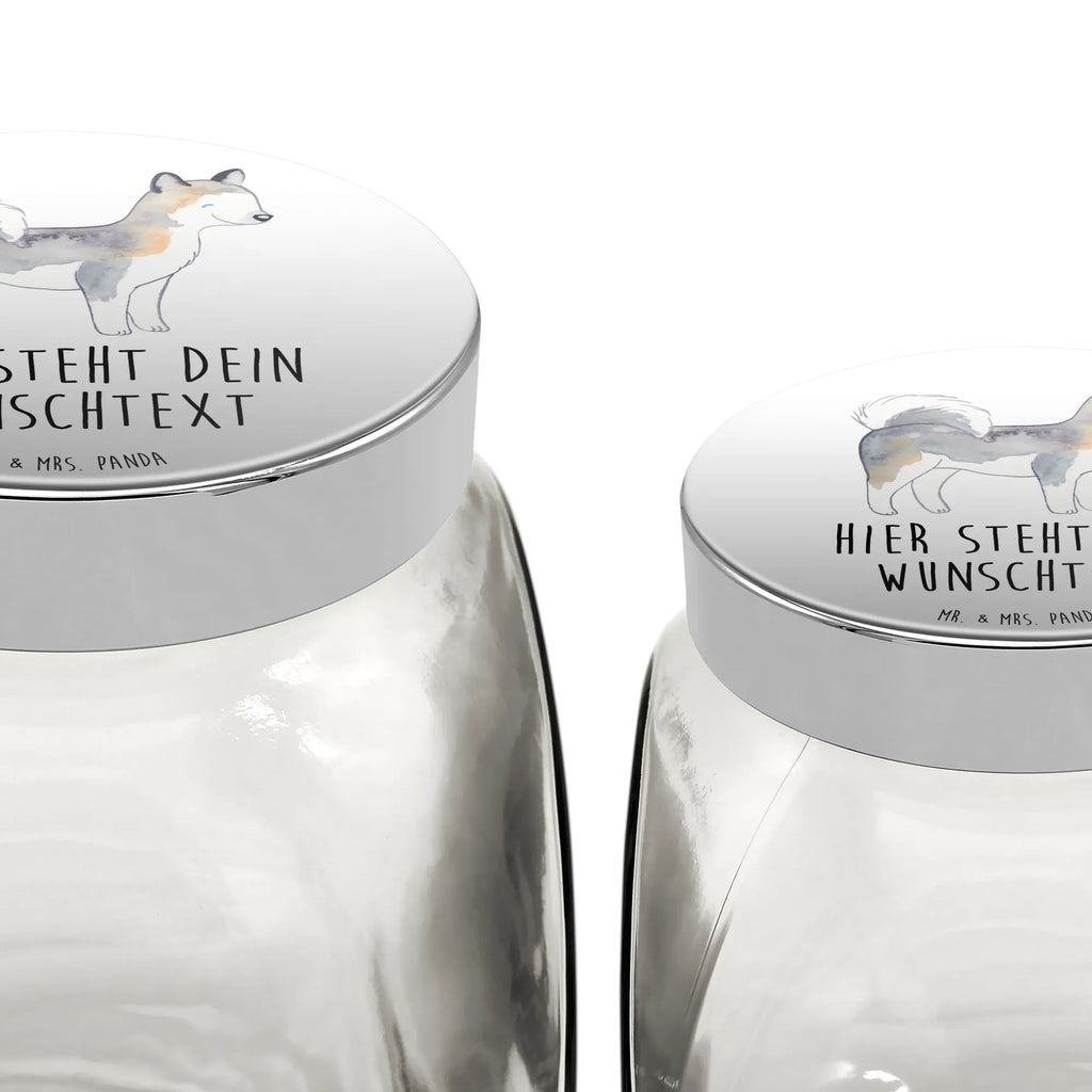 Personalized Treat Jar Siberian Husky Moment Personalisiertes Leckerliglas, Personalisiertes Leckerli Glas, Personalisierte Leckerli Dose, Personalisierter Hundeleckerlies Behälter, Personalisiertes Leckerli Glas Hund, Personalisiertes Leckerli Glas Katze, Hund, Hunderasse, Rassehund, Hundebesitzer, Geschenk, Tierfreund, Schenken, Welpe, Siberian Husky