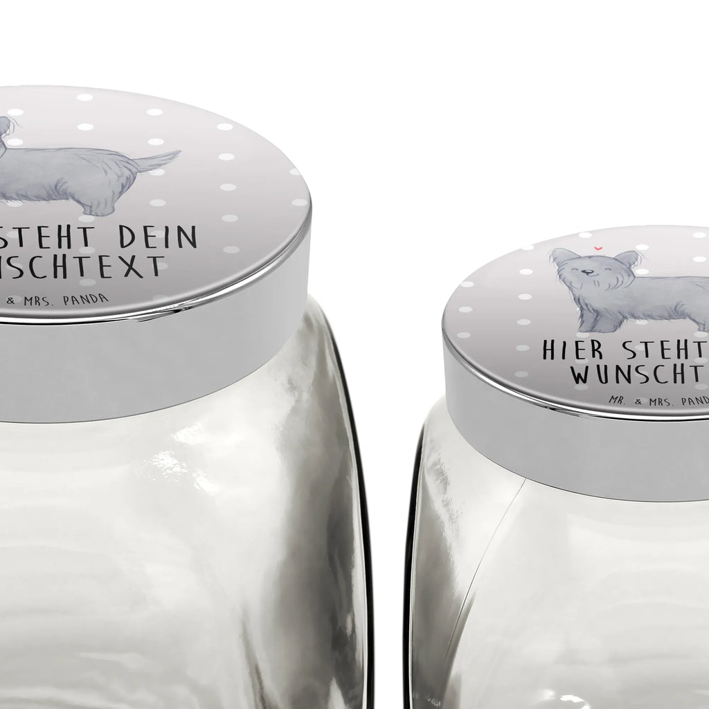 Personalizowany Słoik na Smakołyki Skye Terrier Moment Pies, rasa psa, pies rasowy, właściciel psa, prezent, miłośnik zwierząt, dawanie, szczeniak