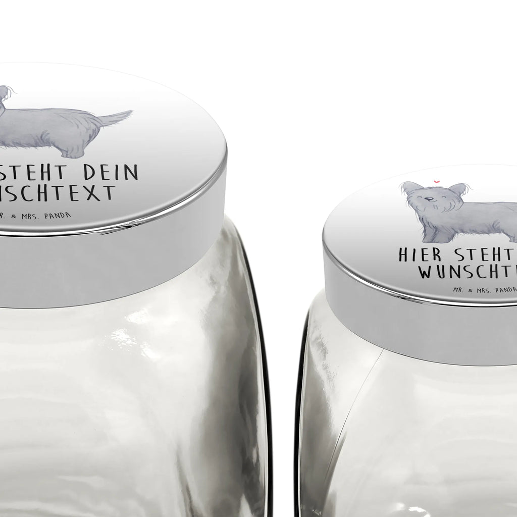 Personalizowany Słoik na Smakołyki Skye Terrier Moment Pies, rasa psa, pies rasowy, właściciel psa, prezent, miłośnik zwierząt, dawanie, szczeniak