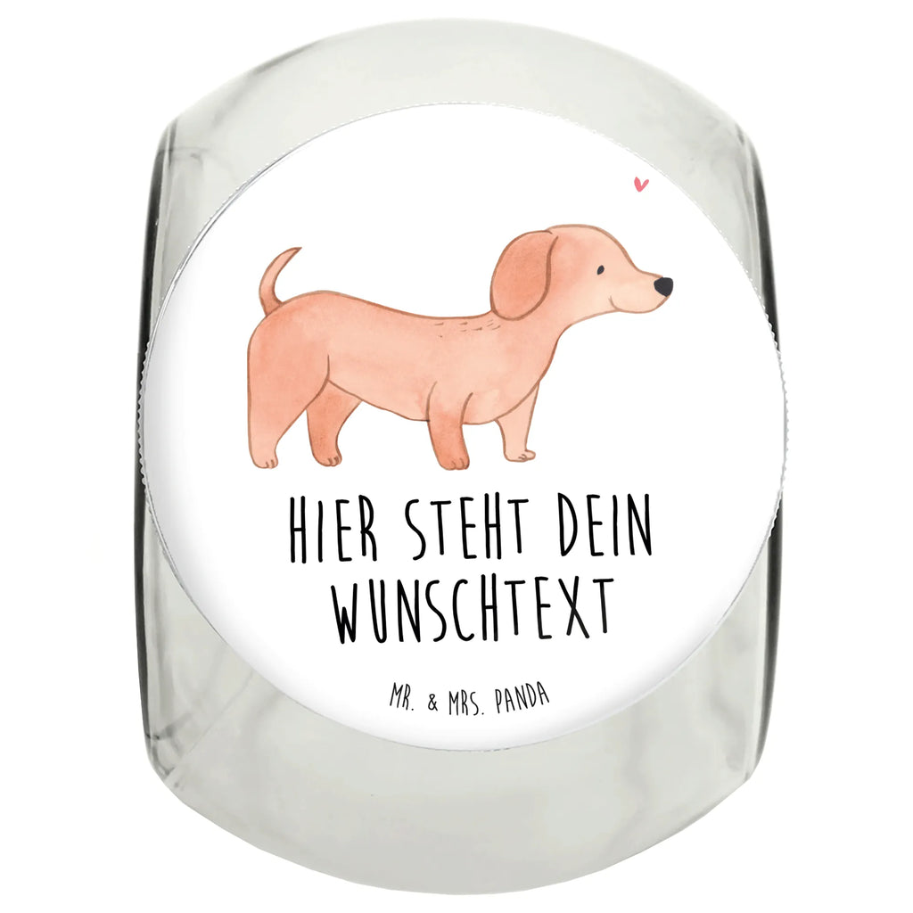 Personalized Treat Jar Dachshund Shorthaired Dachshund Lifesaver Dog, dog breed, purebred dog, dog owner, gift, animal lover, giving, puppy