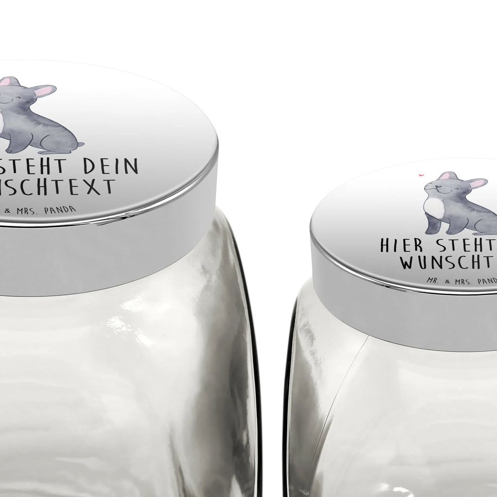 Personalizowany Słoik na Smakołyki Francuski buldog Ratownik życia Pies, rasa psa, pies rasowy, właściciel psa, prezent, miłośnik zwierząt, dawanie, szczeniak