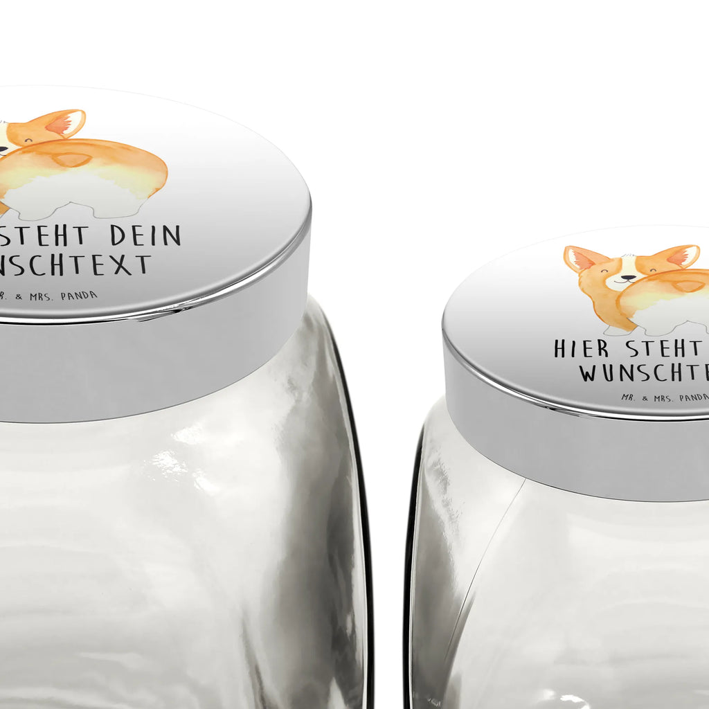 Personalized Treat Jar corgi buttocks dog, mutt, hound, woof, dog mama, dog breed, love dogs, love for dogs, dog decorative items, bag with dog print, funny gifts for dog owners, what do you give a dog lover, Christmas gifts for dogs, gifts for dogs, dog sayings, Dog love, Corgie, Self love, Saying, Motivation, Dog