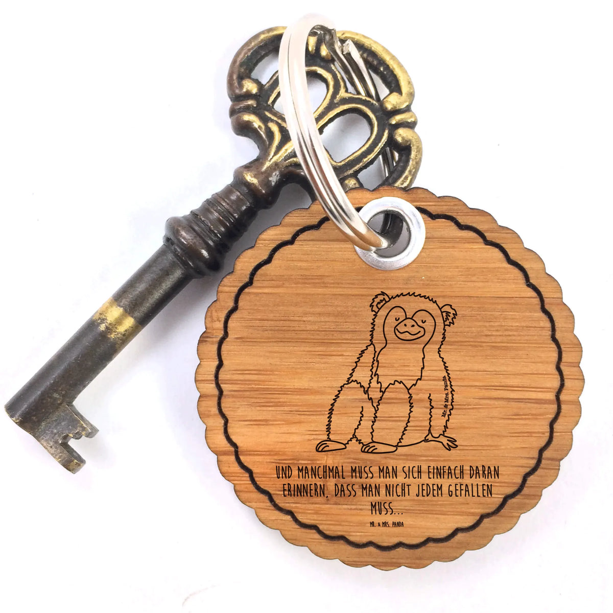 Rundwelle Schlüsselanhänger Affe anhänger holz, Schlüsselanhänger Holz, Anhänger, Taschenanhänger, Taschenbaumler, Holzanhänger, anhänger für schlüssel, anhänger schlüssel, Holz Schlüsselanhänger, Schlüsselanhänger, Afrika, Wildtiere, Respekt, Selfcare, Selbstliebe, Selbstachtung, Affen, Liebe, Motivation, Äffchen, Selbstbewusstsein, Affe