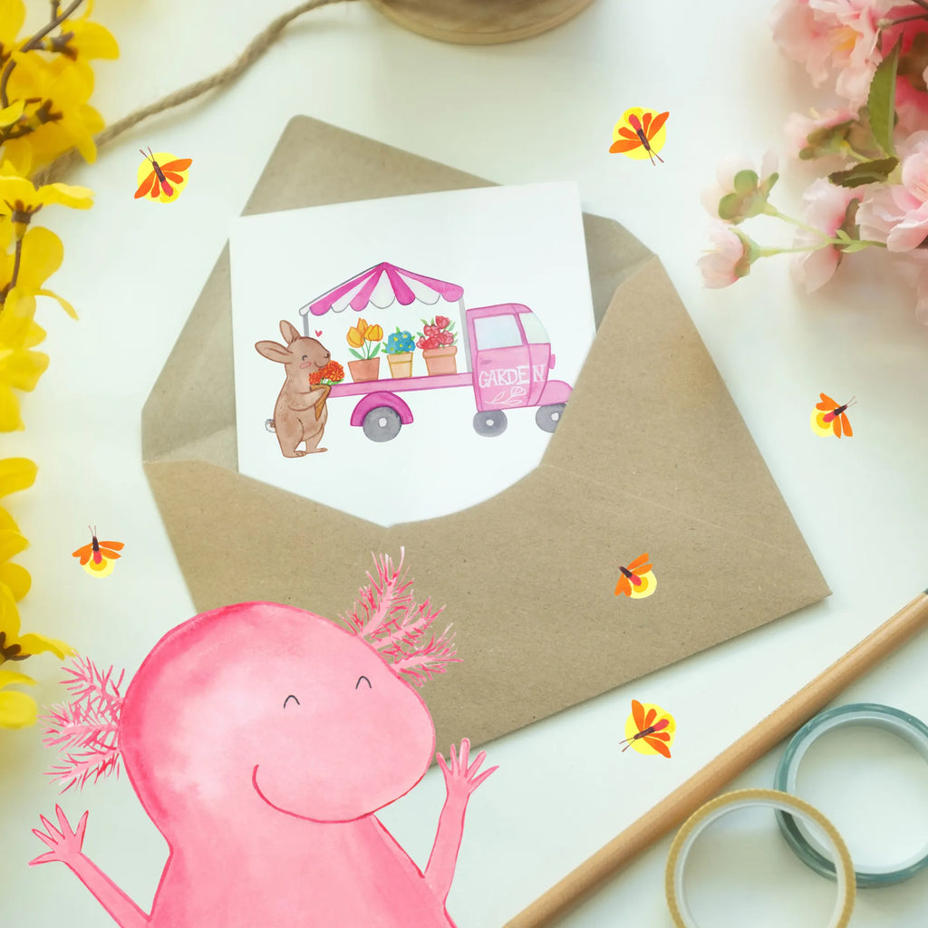 Greetings card Easter Bunny Flower cart Hochzeitskarte, Glückwunschkarte, Geburtstagskarte, Einladungskarte, Ansichtskarten, Klappkarte, Grußkarte, Karte, Ostern, Osterhase, Ostergeschenke, Osternest, Osterdeko, Geschenke zu Ostern, Ostern Geschenk, Ostergeschenke Kinder, Ostern Kinder, Tulpen, Blumen