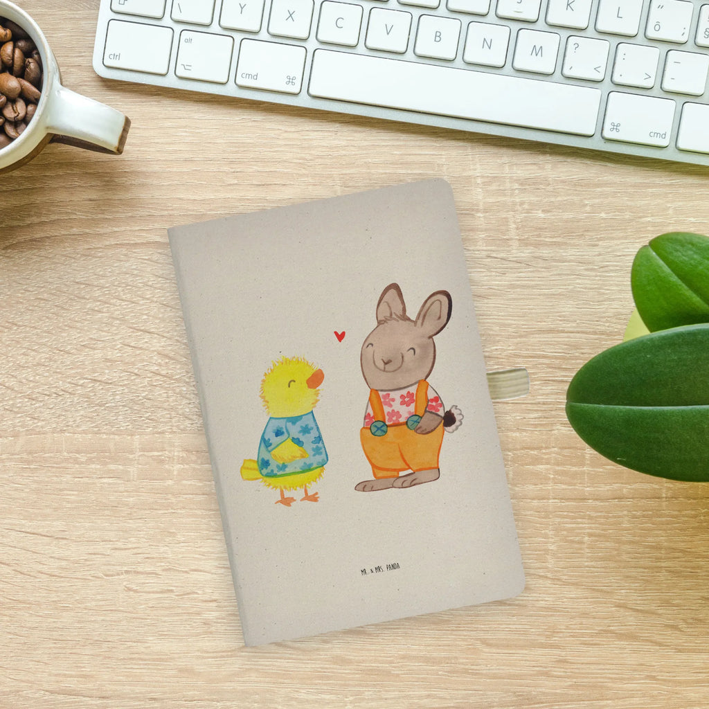 Bawełniany notatnik DIN A4 Wielkanoc przyjaźń Notizen, Eintragebuch, Tagebuch, Notizblock, Adressbuch, Journal, Kladde, Skizzenbuch, Notizheft, Schreibbuch, Schreibheft, Ostern, Osterhase, Ostergeschenke, Osternest, Osterdeko, Geschenke zu Ostern, Ostern Geschenk, Ostergeschenke Kinder, Ostern Kinder, Ostergrüße, Ostereier, Frühling, Frühlingsgefühle, Hase, Liebe, Freundschaft, Liebesbeweis, Küken, Osterküken