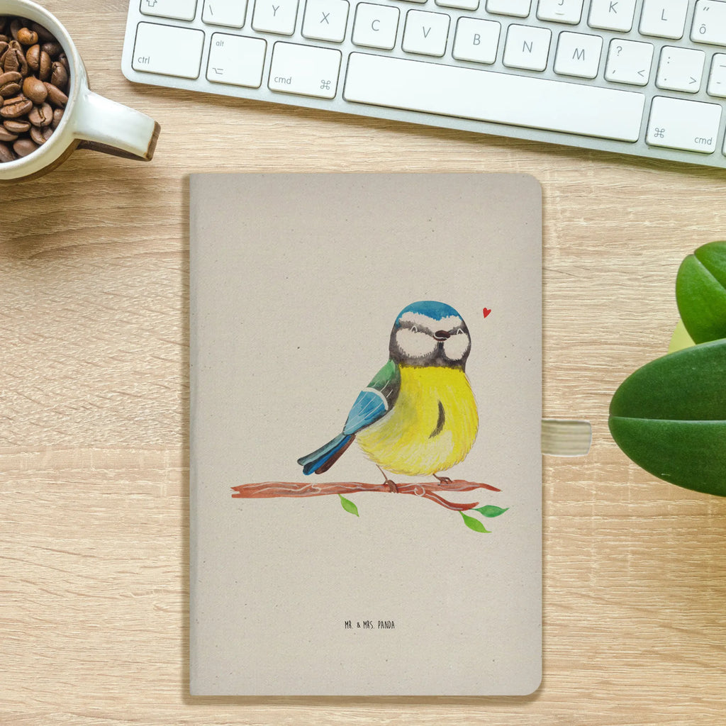 Cotton notebook Bird blue tit Notizen, Eintragebuch, Tagebuch, Notizblock, Adressbuch, Journal, Kladde, Skizzenbuch, Notizheft, Schreibbuch, Schreibheft, Ostern, Osterhase, Ostergeschenke, Osternest, Osterdeko, Geschenke zu Ostern, Ostern Geschenk, Ostergeschenke Kinder, Ostern Kinder, Ostergrüße, Blaumeise, Vogel, liebe Grüße, Frühling, Frühlingsgefühle, Osterzeit