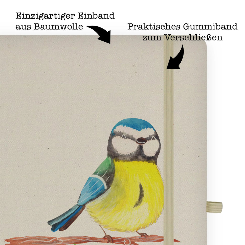 Cotton notebook Bird blue tit Notizen, Eintragebuch, Tagebuch, Notizblock, Adressbuch, Journal, Kladde, Skizzenbuch, Notizheft, Schreibbuch, Schreibheft, Ostern, Osterhase, Ostergeschenke, Osternest, Osterdeko, Geschenke zu Ostern, Ostern Geschenk, Ostergeschenke Kinder, Ostern Kinder, Ostergrüße, Blaumeise, Vogel, liebe Grüße, Frühling, Frühlingsgefühle, Osterzeit