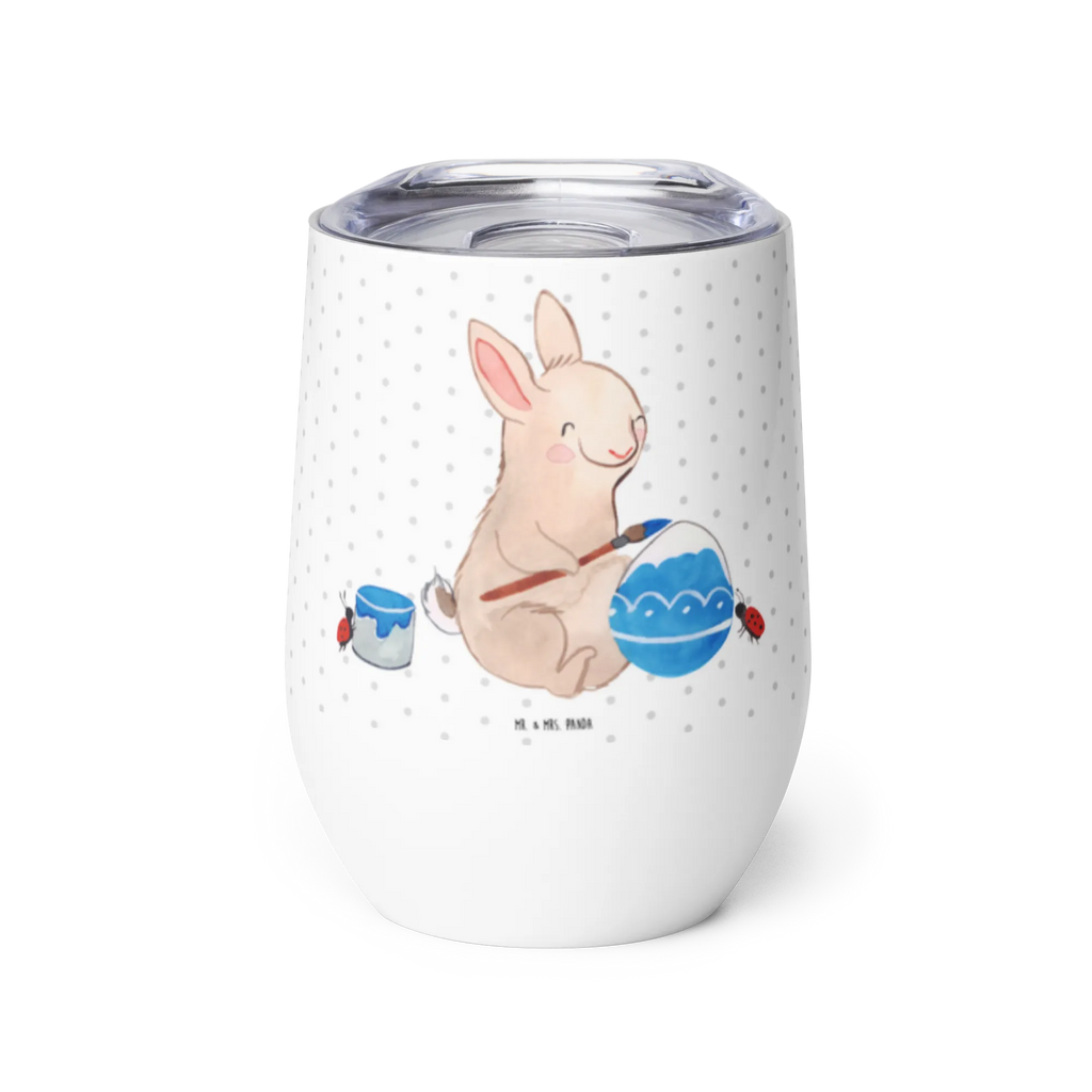 Kieliszek do wina królik Biedronka Wielkanoc, zajączek wielkanocny, prezenty wielkanocne, gniazdo wielkanocne, dekoracje wielkanocne, prezenty na Wielkanoc, prezent wielkanocny, prezenty wielkanocne dla dzieci, Wielkanoc dla dzieci