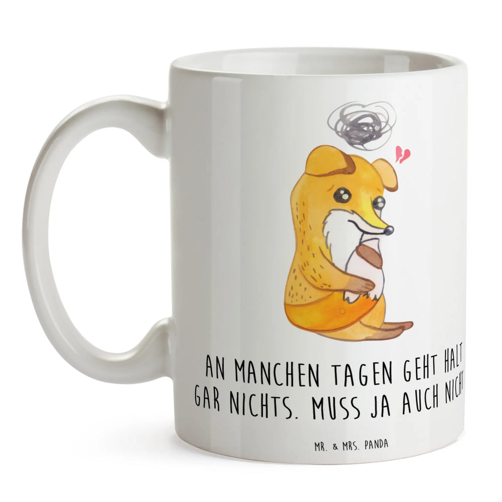 Mug Fox Depression Tasse, Kaffeetasse, Tasse mit Motiven, Tasse mit Zitaten, Bürotasse, Porzellantasse, Keramiktasse, Teetasse, Geschenktasse, Depressionen, Fuchs, depressiv