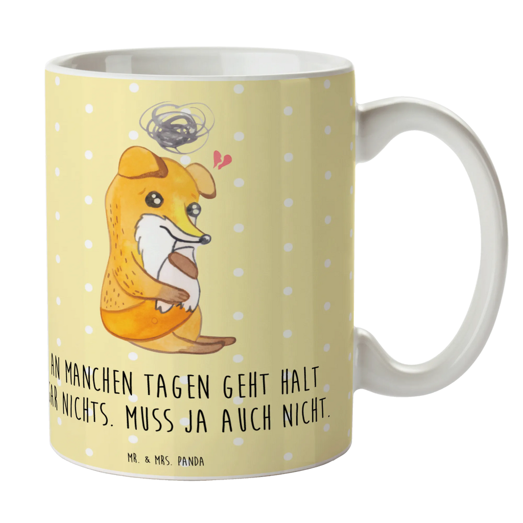 Mug Fox Depression Tasse, Kaffeetasse, Tasse mit Motiven, Tasse mit Zitaten, Bürotasse, Porzellantasse, Keramiktasse, Teetasse, Geschenktasse, Depressionen, Fuchs, depressiv