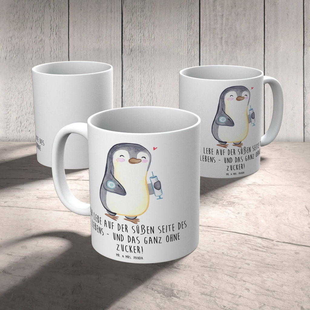 Mug Penguin Diabetes ceramic mug, office mug, tea mug, coffee mug, custom mug, novelty mug, porcelain mug, mug with quotes, gift mug, latte mug, mug with designs, mug, personalized mug