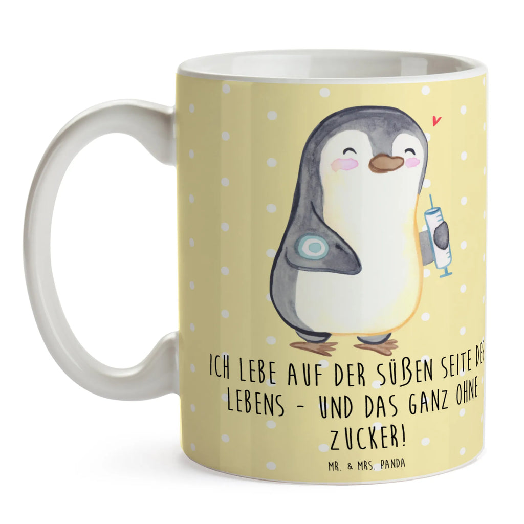 Mug Penguin Diabetes ceramic mug, office mug, tea mug, coffee mug, custom mug, novelty mug, porcelain mug, mug with quotes, gift mug, latte mug, mug with designs, mug, personalized mug