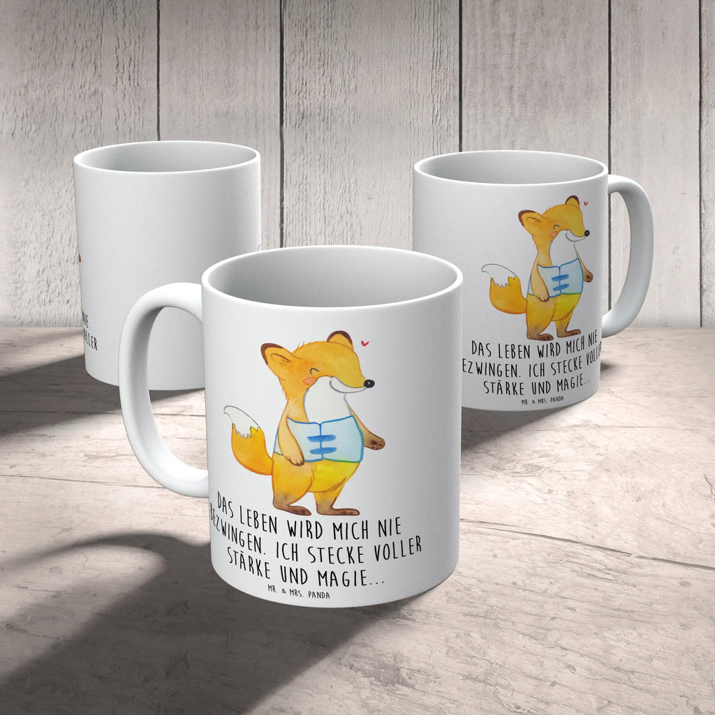 Mug Fox Orthopedic corset Keramiktasse, Porzellantasse, Geschenktasse, Teetasse, Kaffeetasse, Tasse mit Motiven, Bürotasse, Tasse mit Zitaten, Tasse