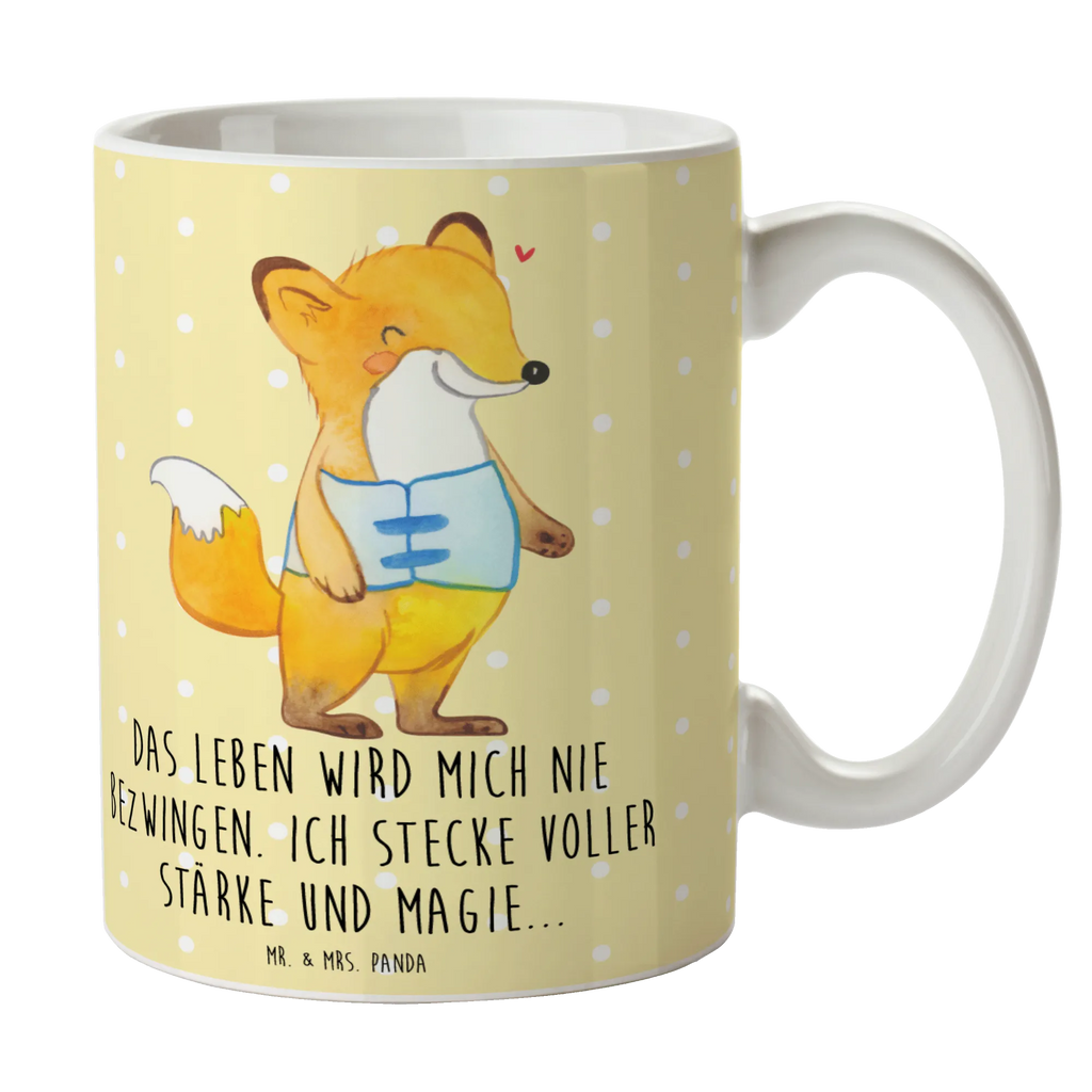 Mug Fox Orthopedic corset Keramiktasse, Porzellantasse, Geschenktasse, Teetasse, Kaffeetasse, Tasse mit Motiven, Bürotasse, Tasse mit Zitaten, Tasse
