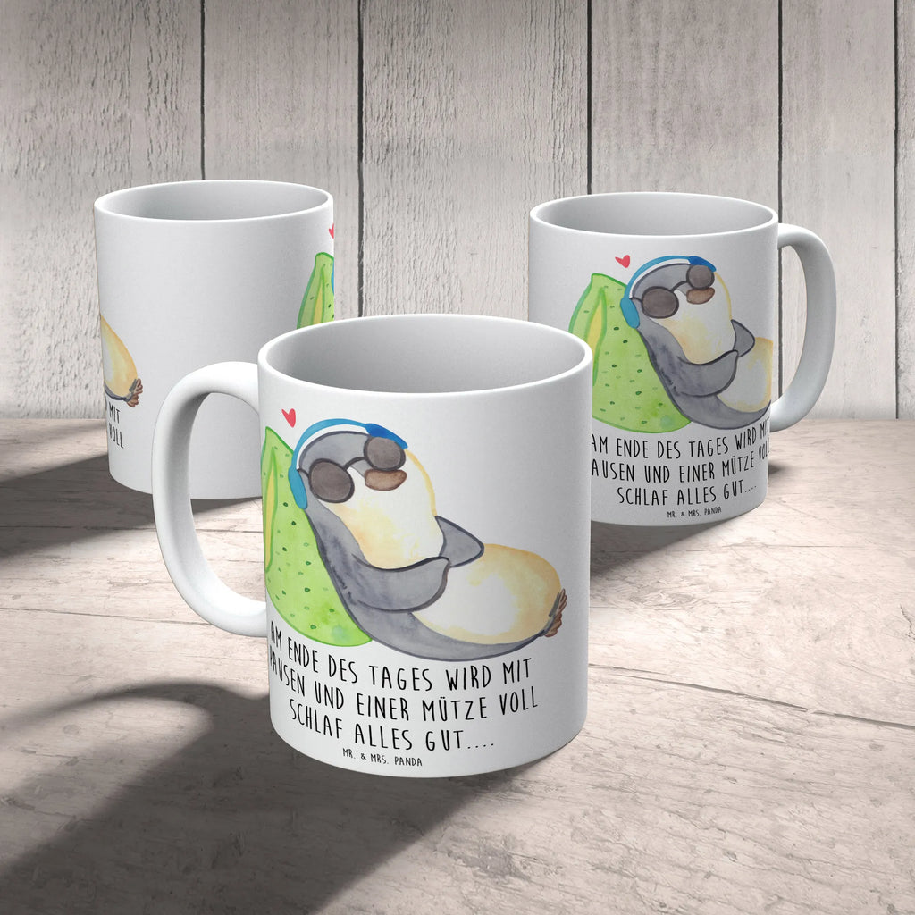 Tasse Pinguin PEM Geschenktasse, Tasse mit Motiven, Teetasse, Porzellantasse, Tasse mit Zitaten, Bürotasse, Keramiktasse, Tasse, Kaffeetasse, PEM, Fatigue, Pinguin