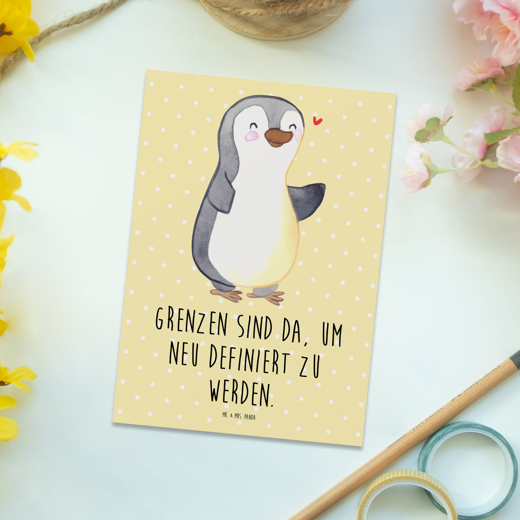 Postcard Penguin Amputation Einladung Geburtstag, Karte, Einladungskarte, Geschenkkarte, Ansichtskarten, Einladungskarten Geburtstag, Dankeskarte, Grußkarte, Geburtstagskarte, Ansichtskarte, Postkarte, Einladung, Armamputation, Pinguin, Amputation