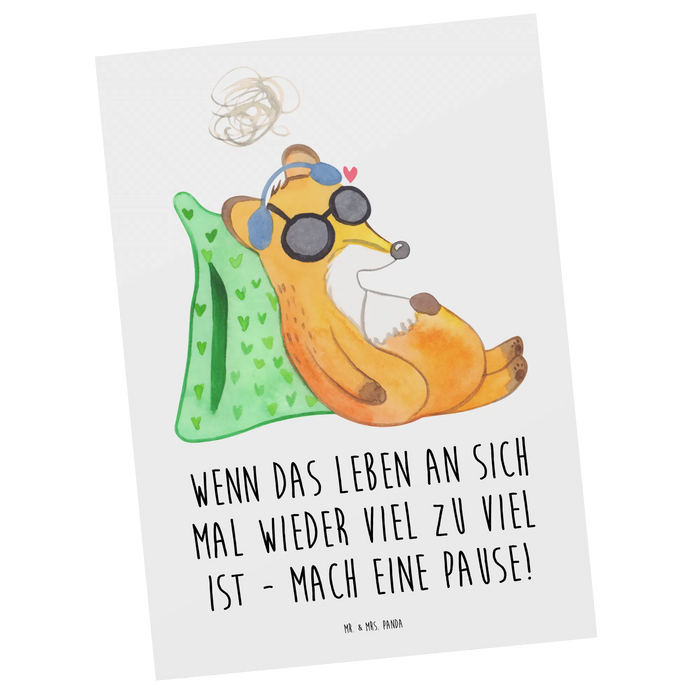 Postcard Fox Neurodiversity