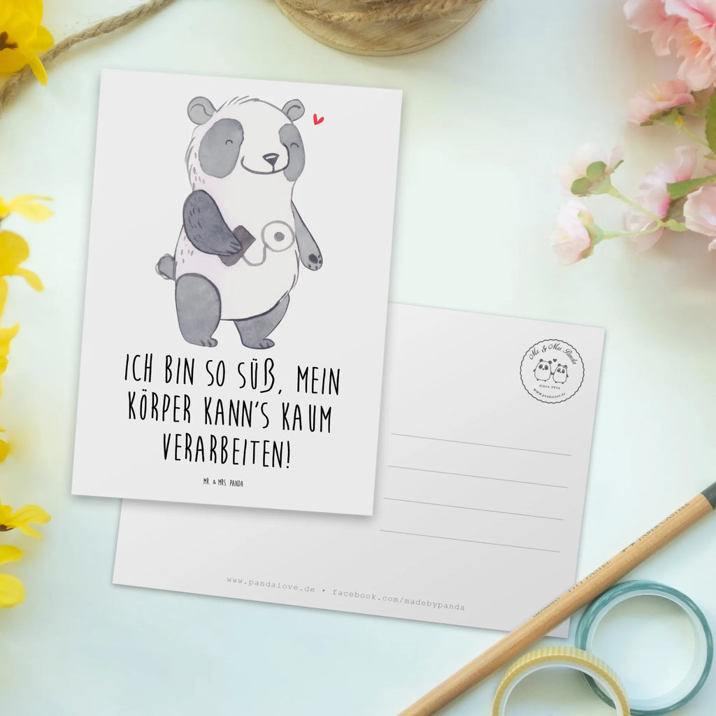 Pocztówka Panda pompka insulinowa Geburtstagskarte, Postkarte, Ansichtskarten, Karte, Einladungskarten Geburtstag, Einladungskarte, Dankeskarte, Geschenkkarte, Grußkarte, Einladung, Ansichtskarte, Einladung Geburtstag, Panda, Diabetes, Diabetes mellitus, Insulinpumpe