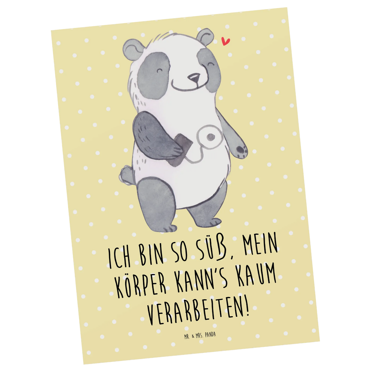 Postcard Panda Insulin pump Postcard, card, gift, postcards, gift card, invitation card, letter, invitation, paper