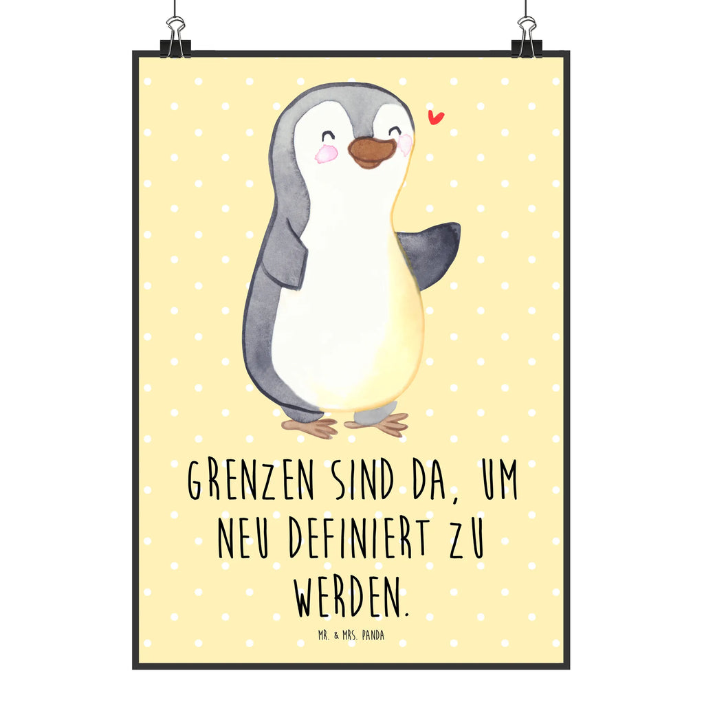 Plakat Pingwin Amputacja Posterdruck, Handgemaltes Poster, Kinderposter, Wandposter, Designposter, Poster, Wanddekoration, Kunstdruck, Wanddeko Bild, Küchenposter, Wanddeko, Bild, Raumdekoration, Mr. & Mrs. Panda Poster, Pinguin, Amputation, Armamputation