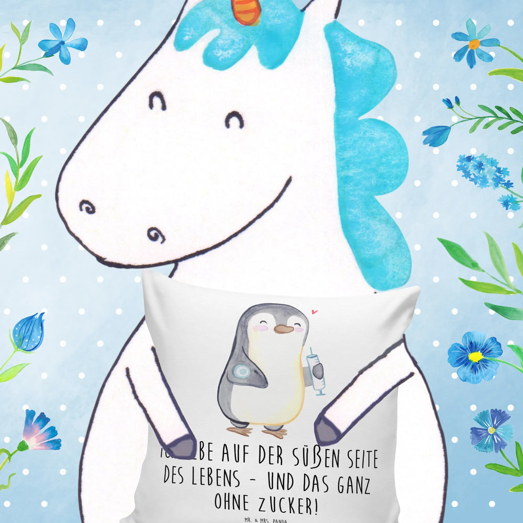 Cushion Penguin Diabetes Kopfkissen, Kissenhülle, Sofakissen, Dekokissen, Couchkissen, Kissenbezüge, Kissen 40x40, Motivkissen, sofakissen, Zierkissen, Dekokissen 40x40, Kissenhülle 40x40, Dekokissen Sofa, sitzkissen, Kopfkissen 40x40, Kissen, Kissen 40x40 Waschbar, Kissenbezug 40x40, Sofakissen 40x40, Pinguin, Zuckerkrankheit, Diabetes, Diabetes Mellitus