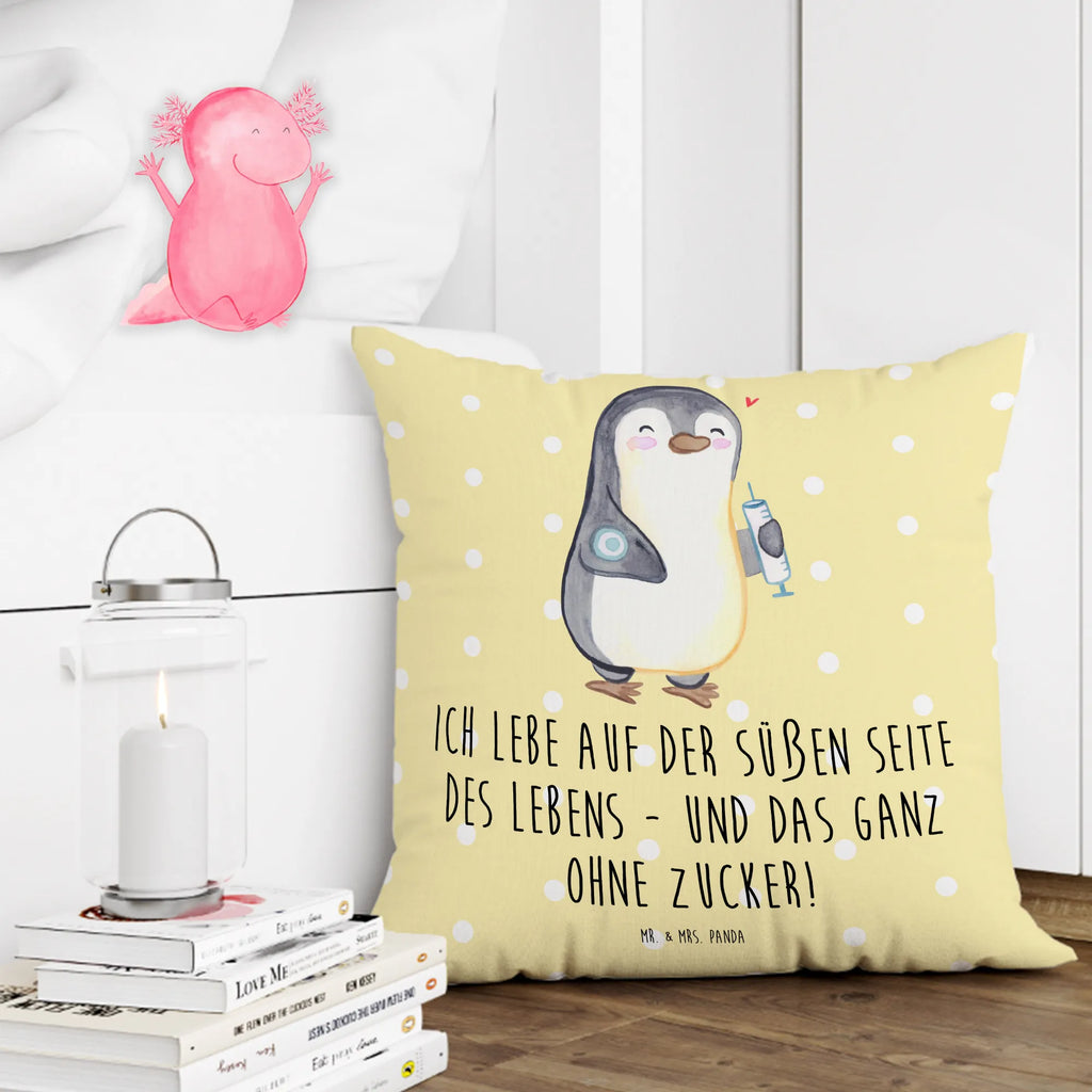 Cushion Penguin Diabetes Kopfkissen, Kissenhülle, Sofakissen, Dekokissen, Couchkissen, Kissenbezüge, Kissen 40x40, Motivkissen, sofakissen, Zierkissen, Dekokissen 40x40, Kissenhülle 40x40, Dekokissen Sofa, sitzkissen, Kopfkissen 40x40, Kissen, Kissen 40x40 Waschbar, Kissenbezug 40x40, Sofakissen 40x40, Pinguin, Zuckerkrankheit, Diabetes, Diabetes Mellitus