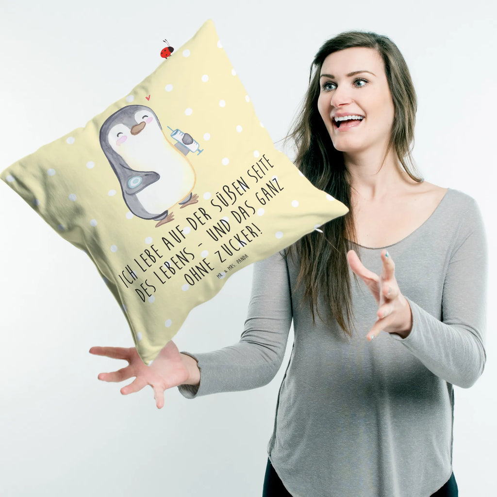 Cushion Penguin Diabetes Kopfkissen, Kissenhülle, Sofakissen, Dekokissen, Couchkissen, Kissenbezüge, Kissen 40x40, Motivkissen, sofakissen, Zierkissen, Dekokissen 40x40, Kissenhülle 40x40, Dekokissen Sofa, sitzkissen, Kopfkissen 40x40, Kissen, Kissen 40x40 Waschbar, Kissenbezug 40x40, Sofakissen 40x40, Pinguin, Zuckerkrankheit, Diabetes, Diabetes Mellitus