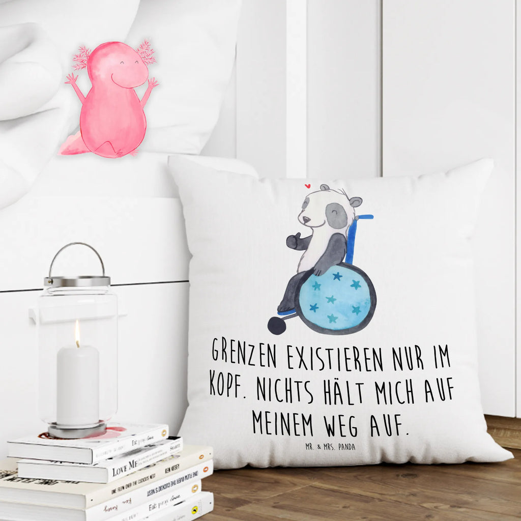 Cushion Panda Wheelchair Pillow, 40 x 40, pillow case, soft, fluffy, bed, cushion, pad, sofa, bedroom, 40x40, pillows, settee, couch