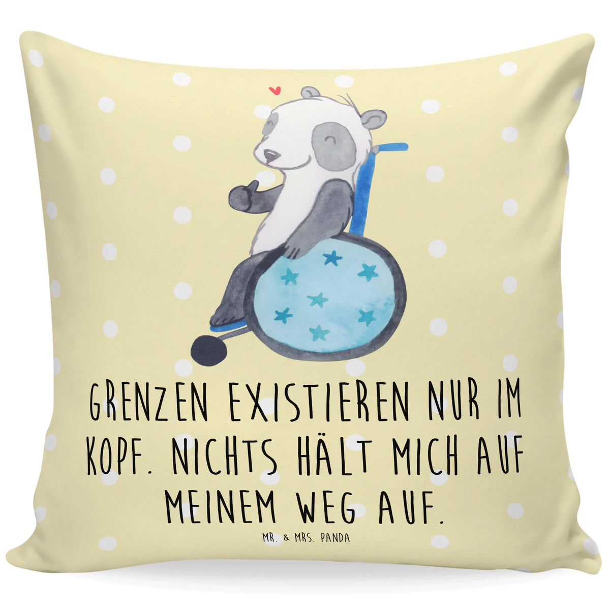 Cushion Panda Wheelchair Pillow, 40 x 40, pillow case, soft, fluffy, bed, cushion, pad, sofa, bedroom, 40x40, pillows, settee, couch