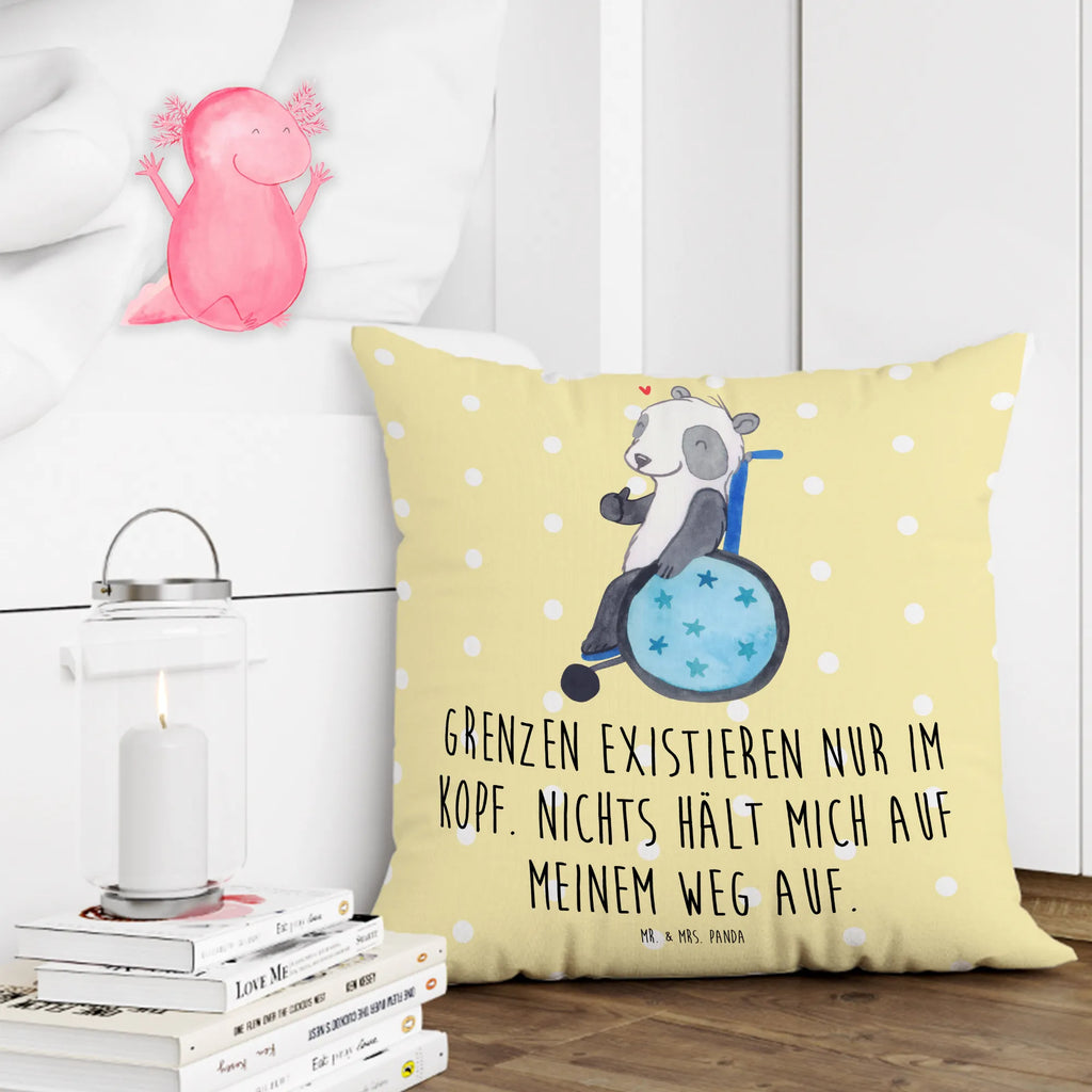 Cushion Panda Wheelchair Pillow, 40 x 40, pillow case, soft, fluffy, bed, cushion, pad, sofa, bedroom, 40x40, pillows, settee, couch