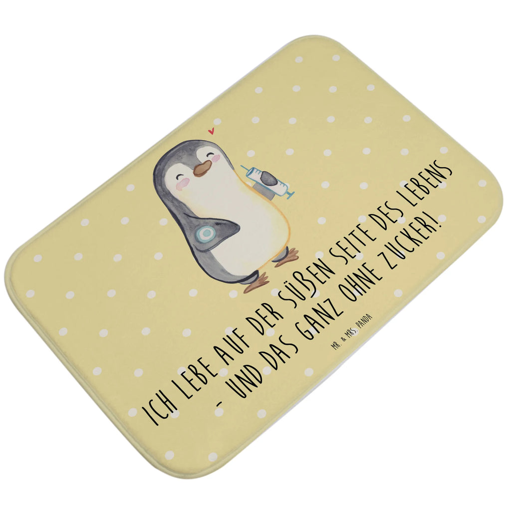 Bath mat Penguin Diabetes Bath rug, Shower mat, non-slip, Bath mat