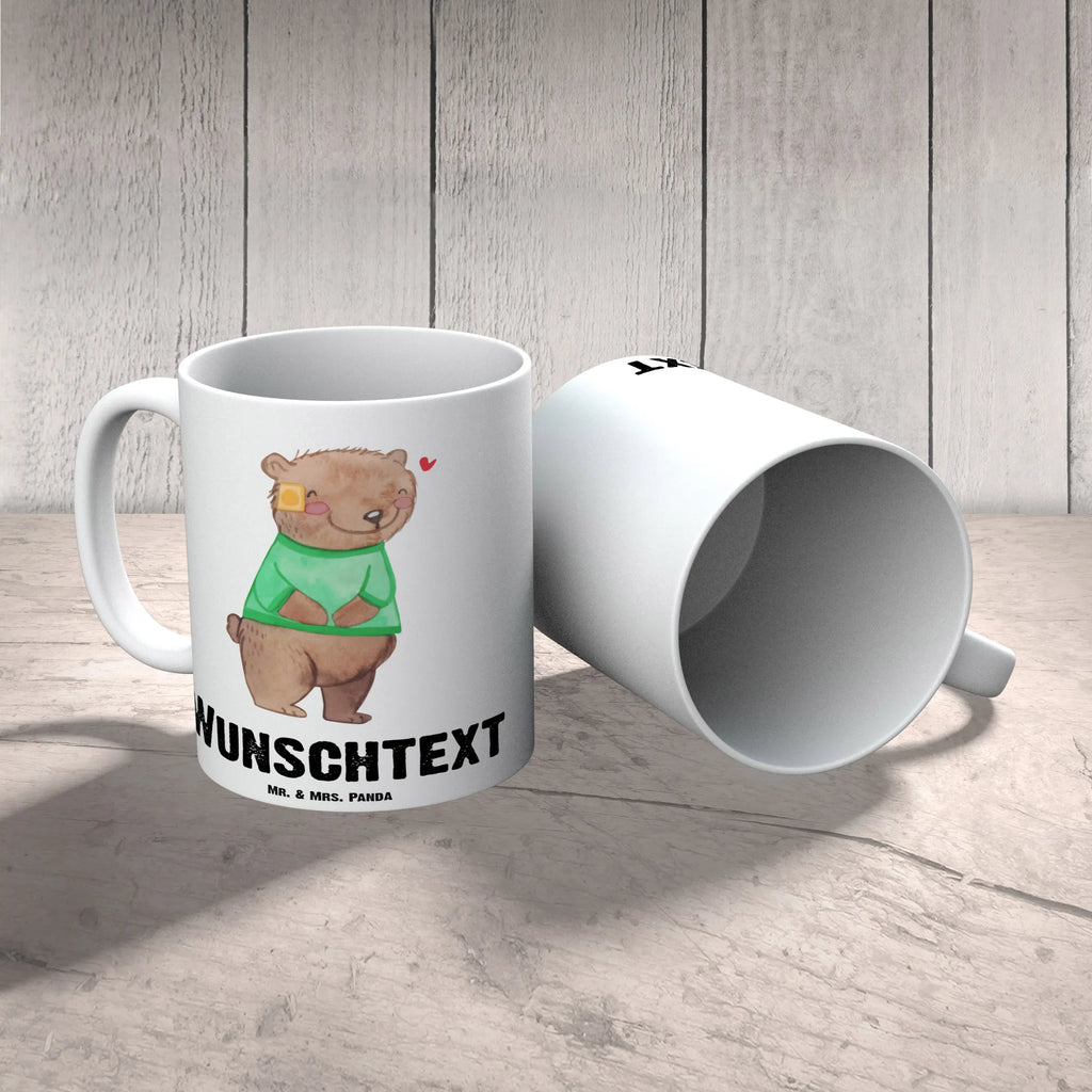 Personalisierte Tasse Bär Shunt Tasse mit Namen, Drucken, Personalisierte Tasse, Wunschname, Personalisiert, Tasse, Namenstasse, Namen, Shunt, Bär
