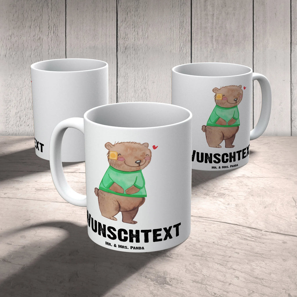 Personalisierte Tasse Bär Shunt Tasse mit Namen, Drucken, Personalisierte Tasse, Wunschname, Personalisiert, Tasse, Namenstasse, Namen, Shunt, Bär