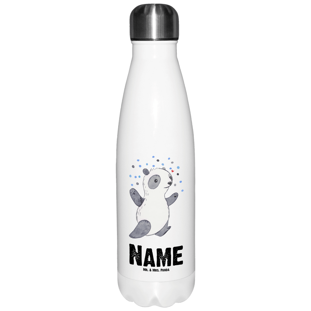 Personalisierte Thermosflasche Panda Bipolar Personalisierte Isolierflasche, Personalisierte Thermoflasche, Personalisierte Trinkflasche, Trinkflasche Mit Namen, Wunschname, Bedrucken, Namensflasche, Panda, bipolar, Bipolare Störung