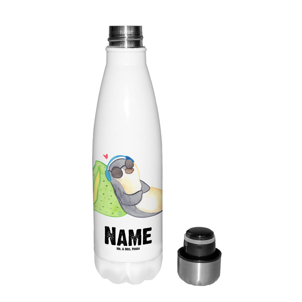 Personalisierte Thermosflasche Pinguin PEM Personalisierte Isolierflasche, Personalisierte Thermoflasche, Personalisierte Trinkflasche, Trinkflasche Mit Namen, Wunschname, Bedrucken, Namensflasche, Pinguin, PEM, Fatigue