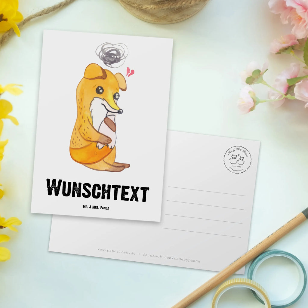 Personalizowana kartka pocztowa lis Depresje Geschenkkarte mit Wunschtext, Postkarte mit Wunschtext, Geschenkkarte mit Namen, Postkarte personalisierbar, Postkarte mit Namen, Einladung mit Namen, Karte mit Wunschtext, Grußkarte mit Namen, Grußkarte mit Wunschtext, Einladung mit Wunschtext, Ansichtskarte mit Wunschtext, Postkarte bedrucken, Karte mit Namen, Ansichtskarte mit Namen, Fuchs, depressiv, Depressionen