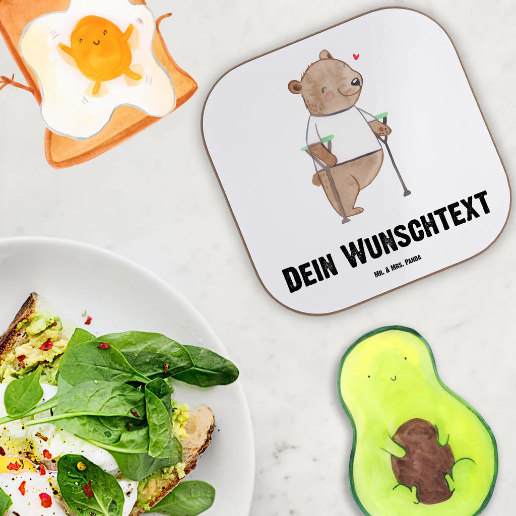 Personalisierte Untersetzer Bär Beinamputation PErsonalisierte Bierdeckel, Personalisierte Glasuntersetzer, Personalisiert Getränkeuntersetzer, Untersetzer mit Namen, Personalisierte Untersetzer, Bedrucken, Namensaufdruck, Personalisieren, Peronalisierte Untersetzer Gläser, Bär, Beinamputation, Amputation