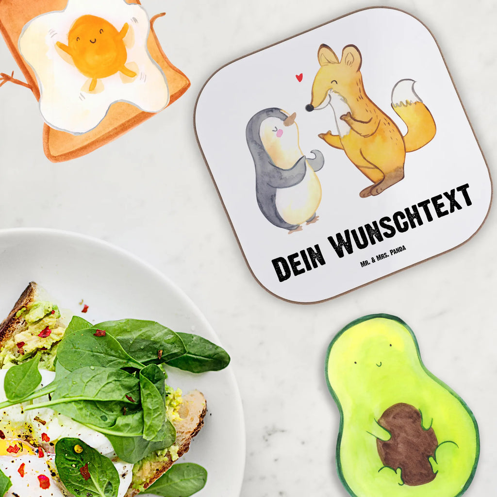 Personalisierte Untersetzer Fuchs & Pinguin gehörlos Bedrucken, PErsonalisierte Bierdeckel, Personalisieren, Peronalisierte Untersetzer Gläser, Namensaufdruck, Personalisierte Glasuntersetzer, Untersetzer mit Namen, Personalisiert Getränkeuntersetzer, Personalisierte Untersetzer, Pinguin, Fuchs, gehörlos, Gebärdensprache