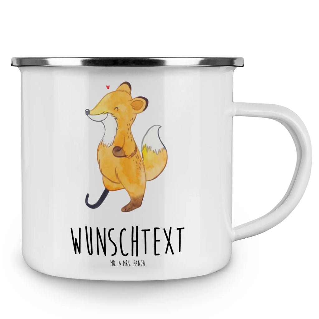 Personalisierte Emaille Tasse Fuchs Beinprothese Namenstasse, tasse selbst gestalten, Emaille Tasse personalisiert, personalisierte tasse, Emaille Tasse mit Namen, tasse mit namen, tassen bedrucken, Campinggeschirr personalsisert, personalisierte tassen, tasse bedrucken, Campingtasse bedrucken, Campingtasse personalisiert, Beimamputation, Beinprothese, Amputation, Fuchs